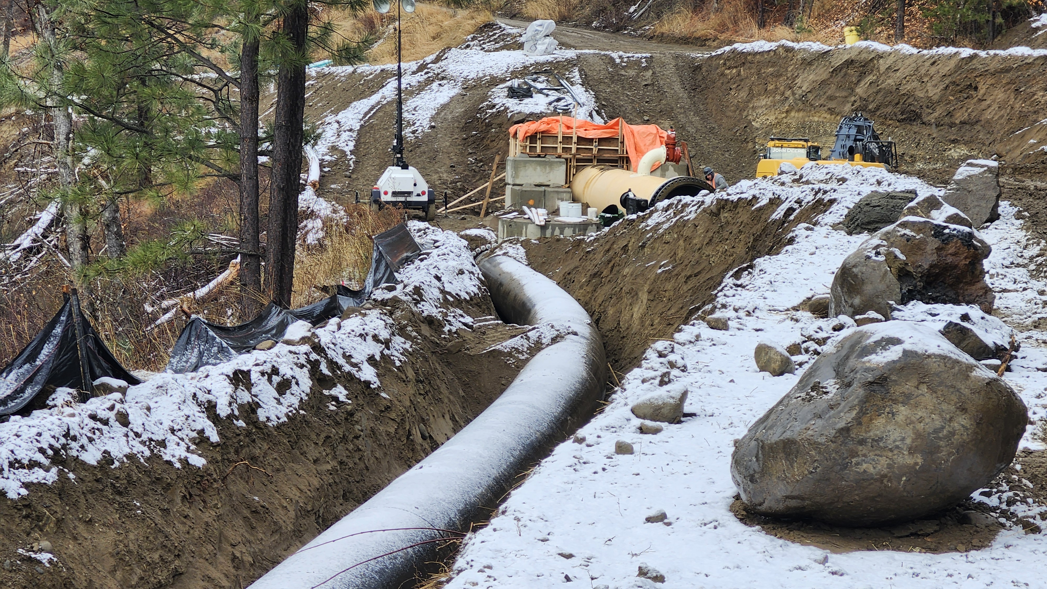 1500mm Transmission Main project photo
